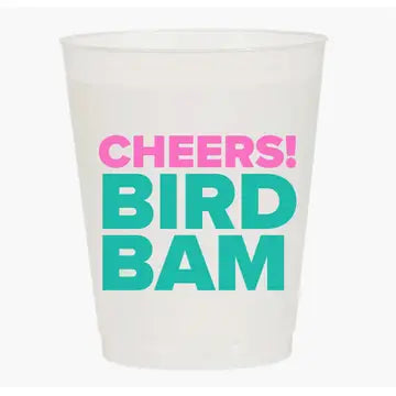 Cheers! Bird Bam Plastic Cups