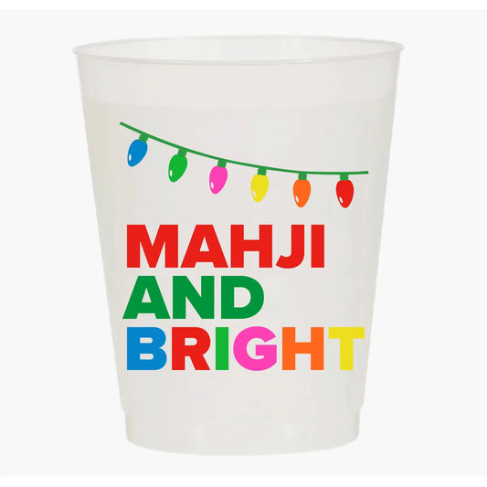 "Mahji And Bright” Cups